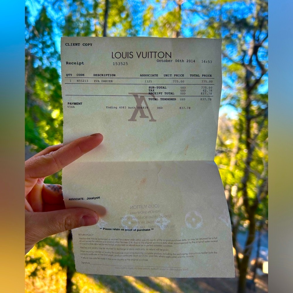 Louis Vuitton Eva Damier - Picture 8 of 8